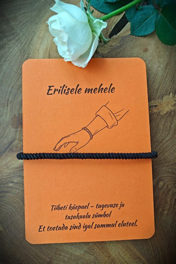 tiibeti käepael -“Erilisele mehele”