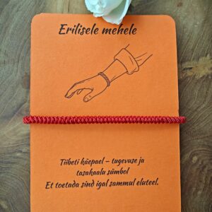 tiibeti käepael“Erilisele mehele”