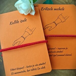 tiibeti käepael - “Kallile isale” / “Erilisele mehele”
