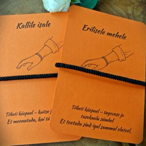 tiibeti käepael - “Kallile isale” / “Erilisele mehele”