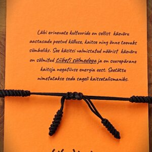 tiibeti käepael - “Kallile isale” / “Erilisele mehele”