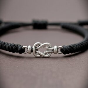 Must tiibeti käepael ” Lõpmatuse sõlm”