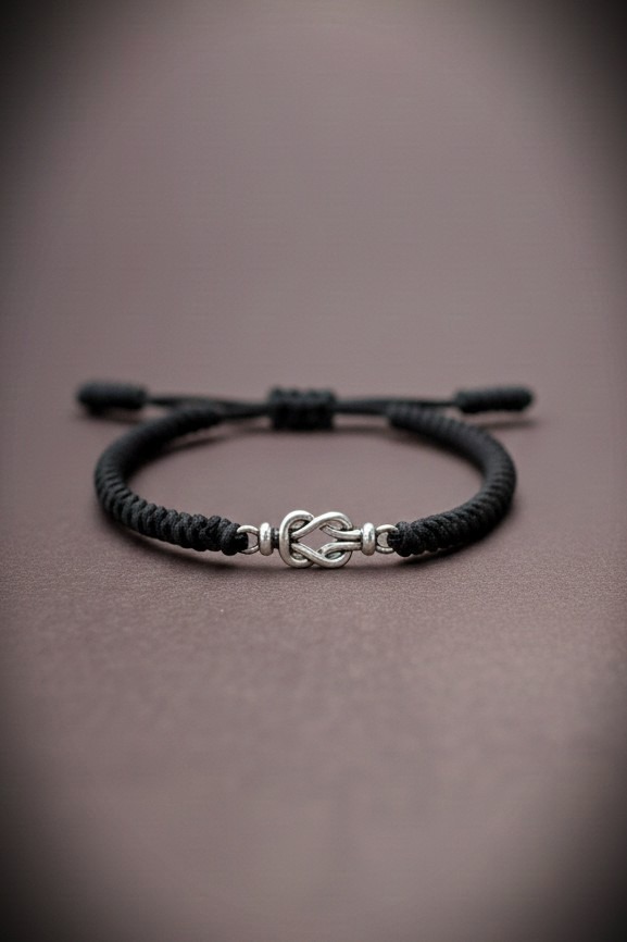 Must tiibeti käepael ” Lõpmatuse sõlm”