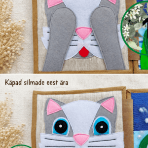 Tegelusraamat beebile kass